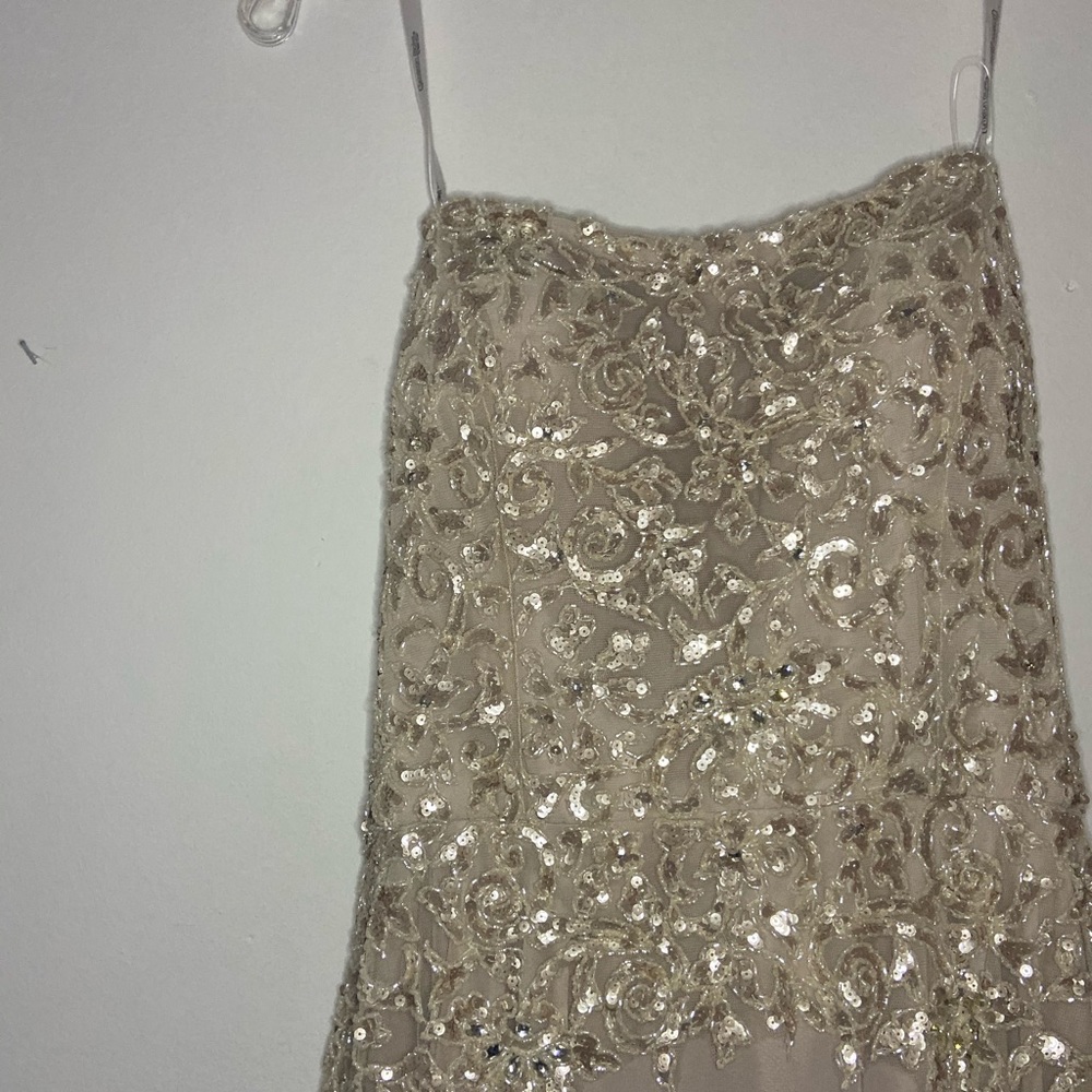Sequined Prom Dress
